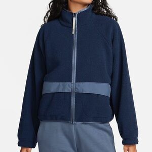 Nike Oversized Sportswear Women's High-Pile Fleece Jacket, M (8-10)- NWT